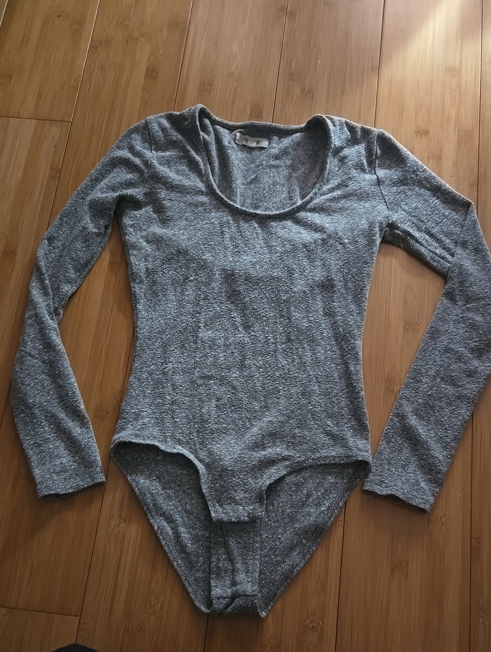 Madewell Heather Gray Bodysuit - XS